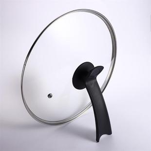 极速家用蒸锅盖头25厘米15-37cm19炒锅23/29钢化玻璃锅盖3X1 32 3