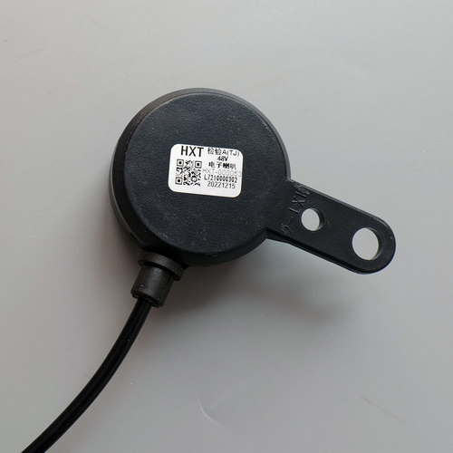 新品电动车喇叭48V电子喇r叭三线二线HXT配件12V喇叭48/60V雅迪爱
