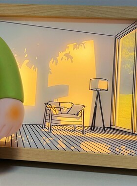 极速把生活调成喜欢的频v道 灯光画夜灯礼物朋友治愈闺蜜创意