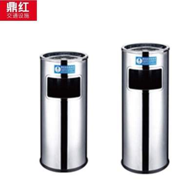 极速鼎红不锈钢圆形垃圾桶酒w店环卫大堂立式烟灰户外果皮箱方形