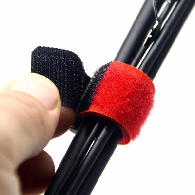 新品TAKE-EASY 10Pcs Adhesive LoopD Hook Reusable Fishing Rod