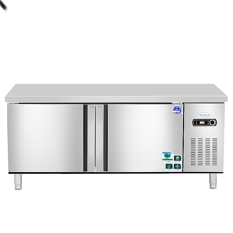 冷冻柜不锈钢操作台冰q箱冷冻保鲜柜冷藏工作台商用冰柜厨房奶茶