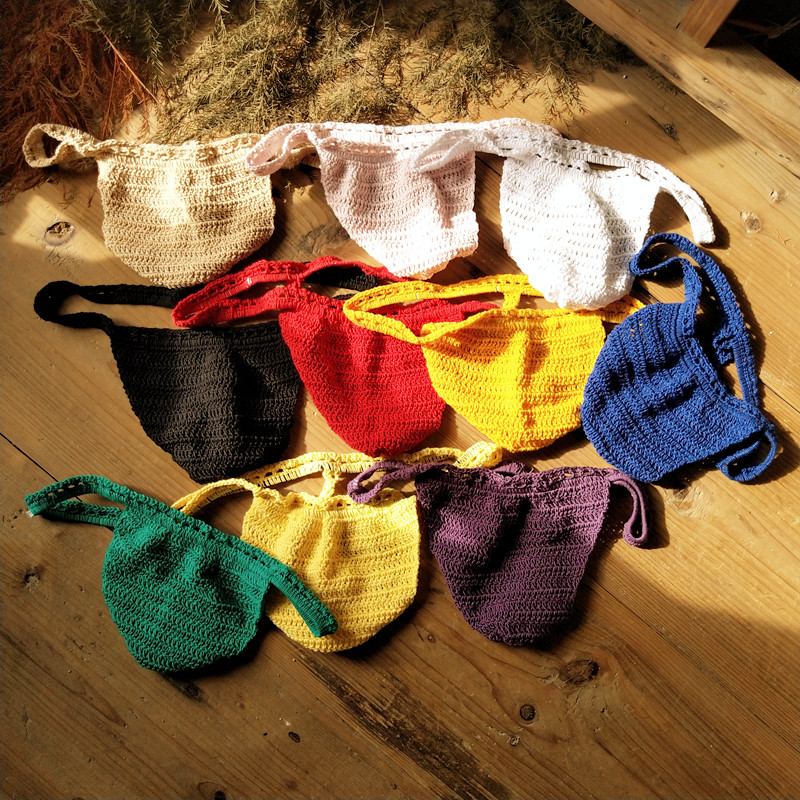 极速10 Color Crochet Elasticity Men Sexy thongQ string Under