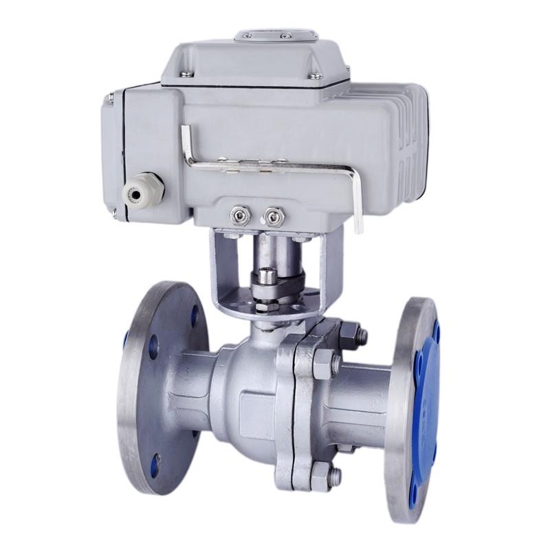 极速电动法兰球阀Q941F-16不锈钢球阀 高温 耐蒸汽 流量调Y节 DN3