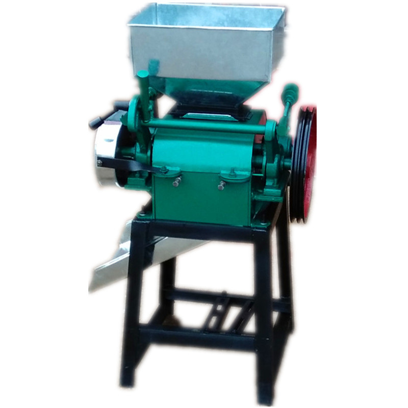 极速新品农用杂粮压片机 高粱花生对辊破碎机供应Q多X功能粮食破
