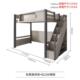 极速新品 床框架床儿童床多u功能交错式 上下床双K层床子母床上床下