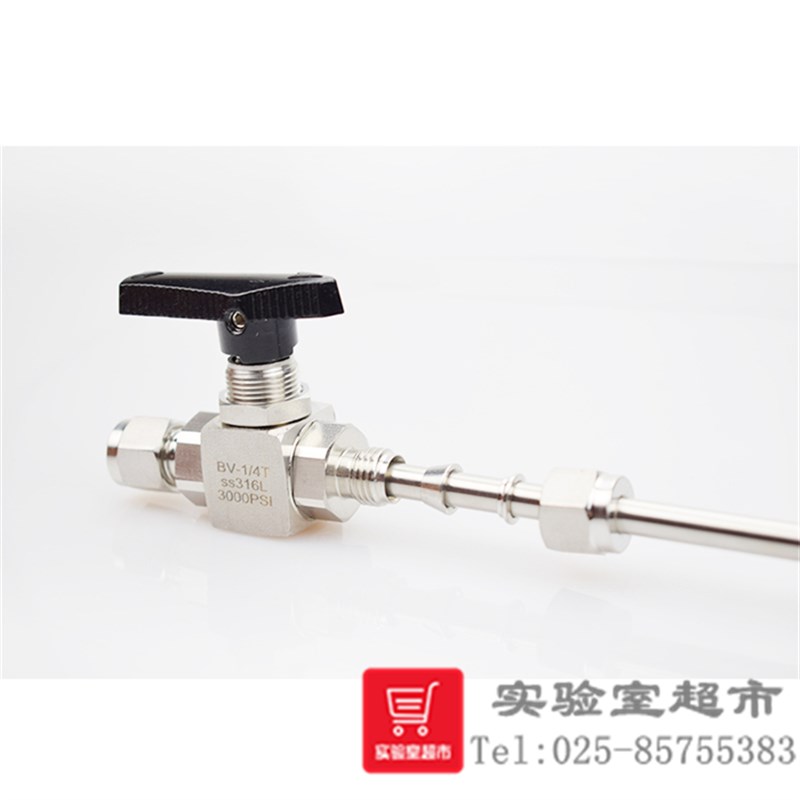 极速316c不锈钢卡套直通球阀 高压两通球阀 二通双卡套球阀 异径