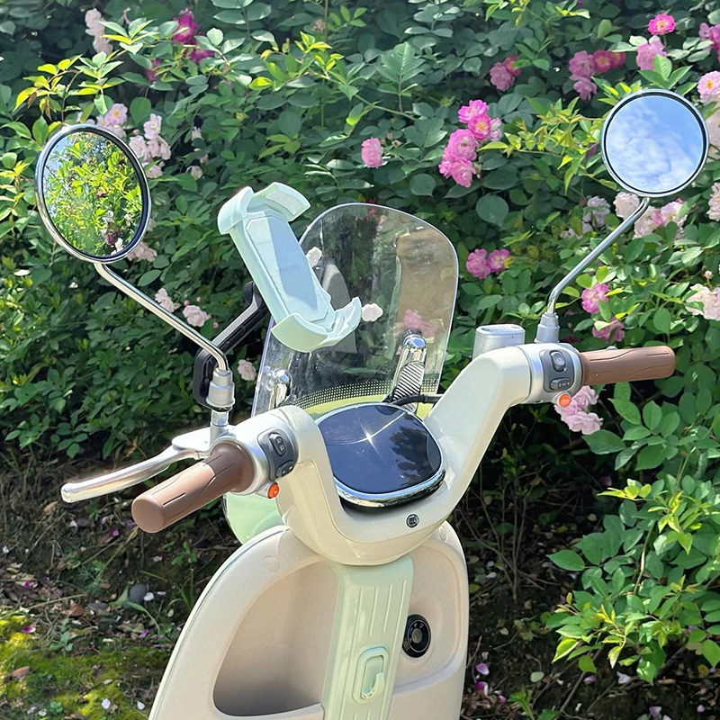 电动车手机支架2025新款电瓶车后视镜防震防抖支架雅迪爱玛通用款