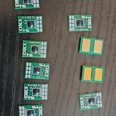 OKI ES9542打印机粉盒计数芯片 粉盒硒鼓清零计数芯片 清零百分百寿命芯片 原装芯片