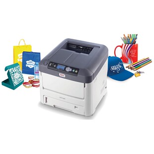 水转印 c811 纹身贴 化定制白彩同出白墨oki打印机c833 c711wt T恤烫画杯子帽子钥匙渔具礼品个性 激光热转印