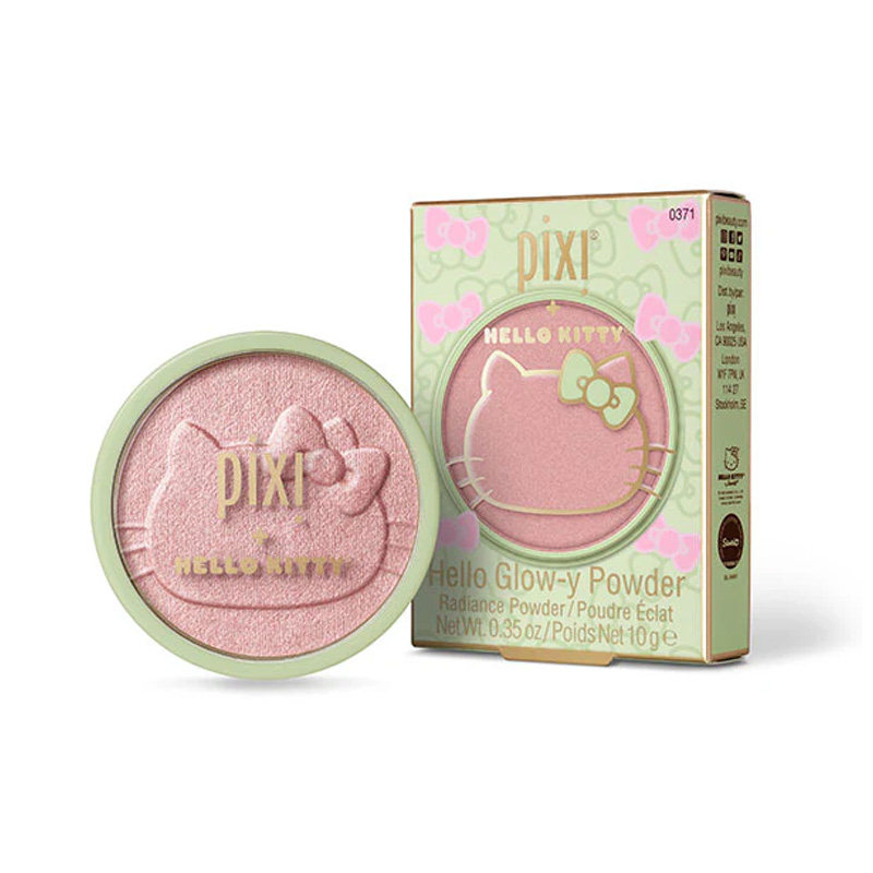 PIXI HelloKitty联名单色腮红 人鱼粉10g 珠光细闪自然日常