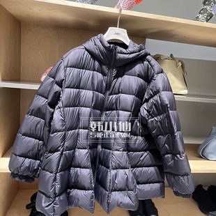 1795 2024年冬连帽羽绒服女外套5O0C12160 JNBY 江南布衣专柜正品