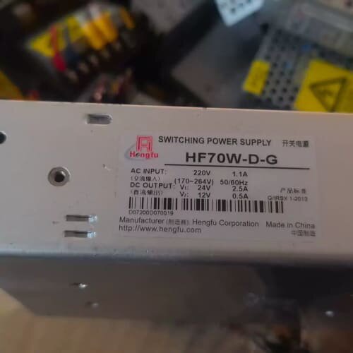 议价衡孚电源 HF70W-D-G，双路输24V2.5A/12V