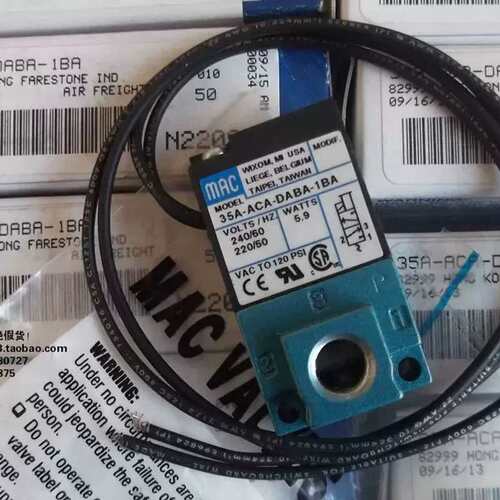 MAC电磁阀35A-AAA-DDBB-1BK/35A-AAA-DDCA-1BK/35A-AAA-DFFA-1BA