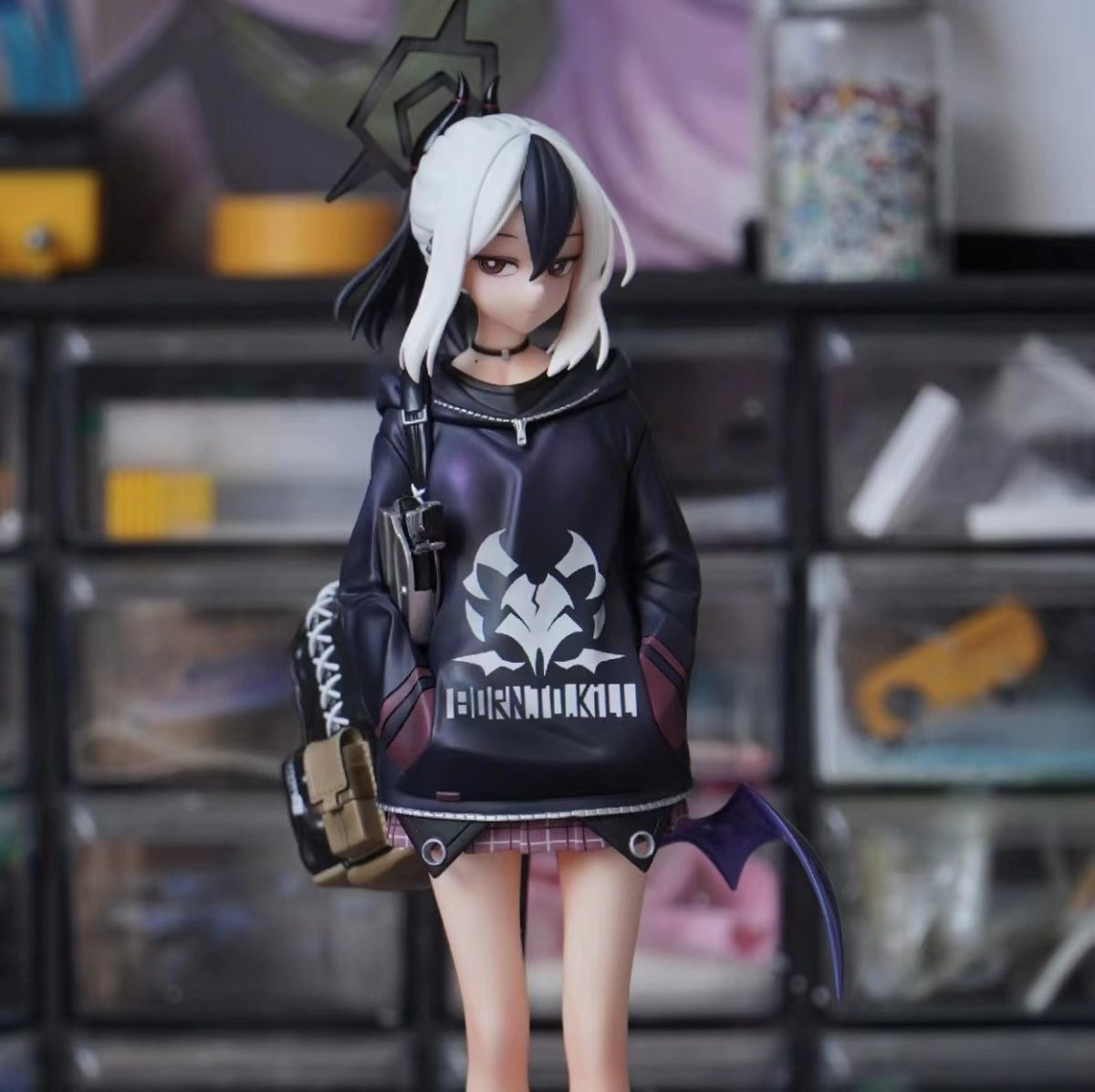 蔚蓝档案鬼方佳代子手办桌面摆件礼物动漫二次元美少女周边玩偶