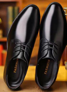 2023 man shoes for men leather black formal shoe for dress新