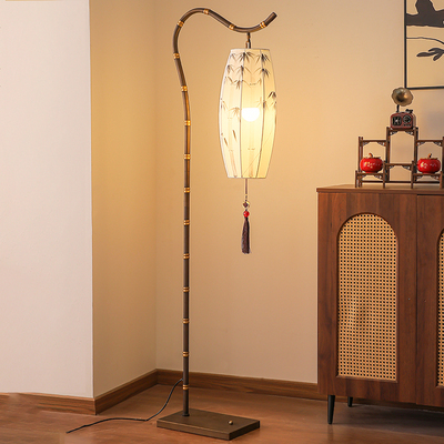 新中式复古禅意落地灯客厅书房