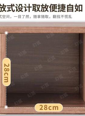 书柜储物柜自PQF由组合格子落柜地层书架家用多厅客置物架小型收