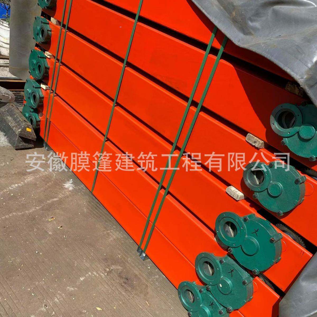 端梁电机电动推拉棚雨电机移动伸缩蓬活动棚111双驱四驱无线遥控