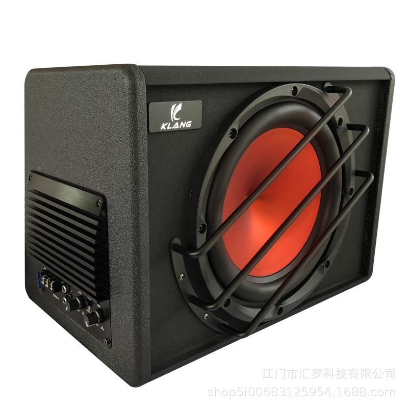 汽车车音厂响改装音炮低有源重低音12v大功率载音箱8243810寸家直