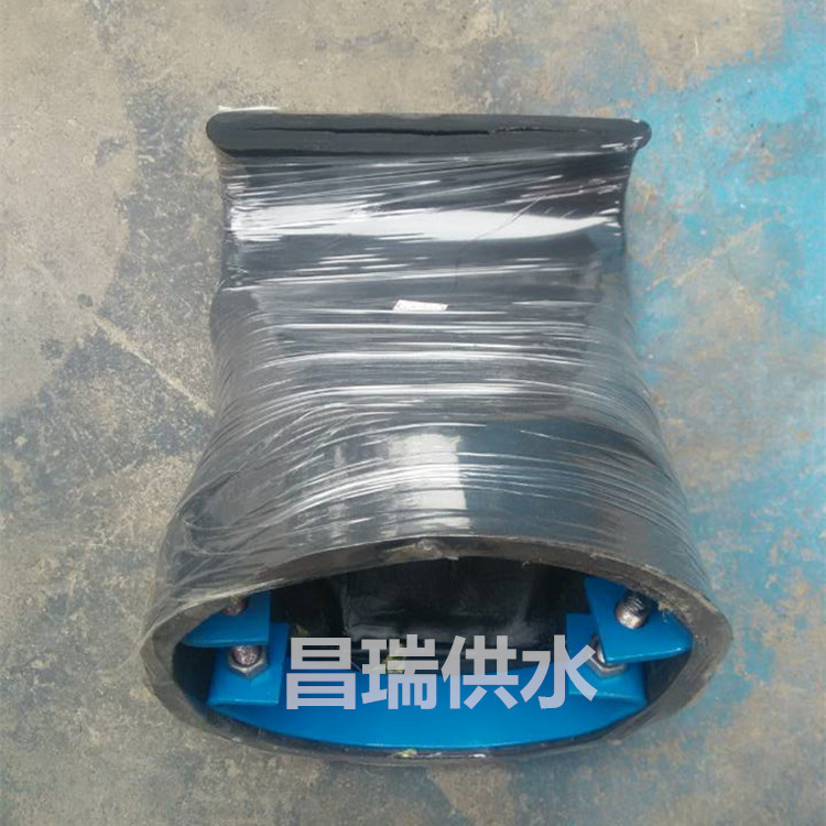 水泥管内置卡箍鸭嘴阀防倒灌