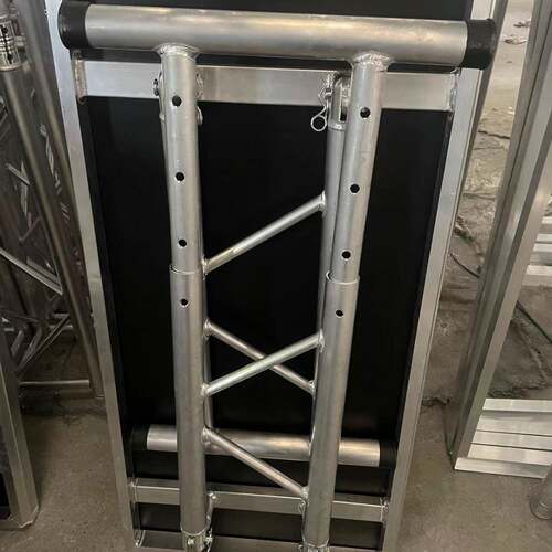 全铝可碟折叠可调u节高度演讲灯DJ桌打台具桌架子舞台trss桁架插