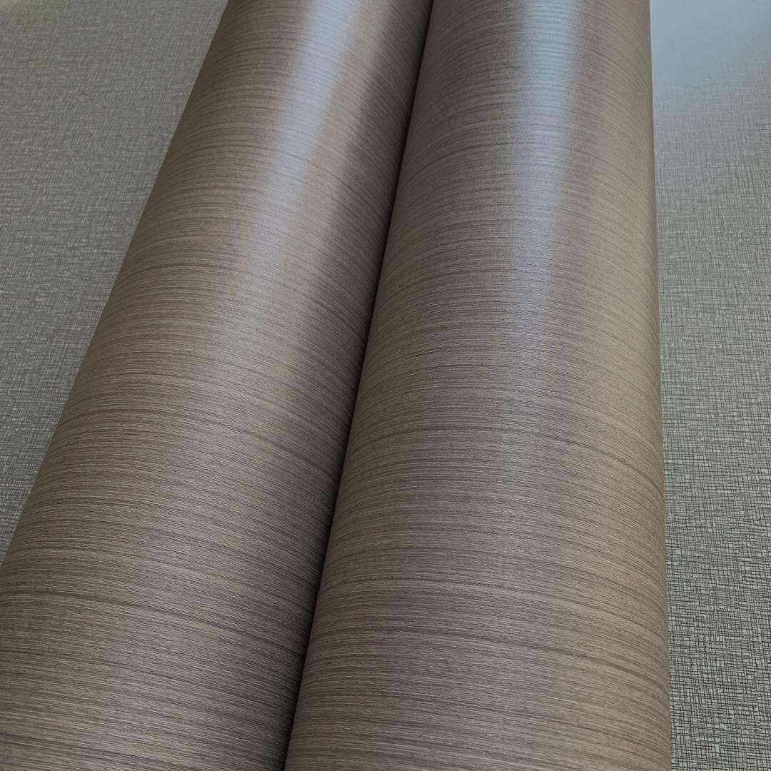 395粘直纹灰色自墙纸壁家纸具竖翻新贴纸展柜展台波音膜装饰贴膜