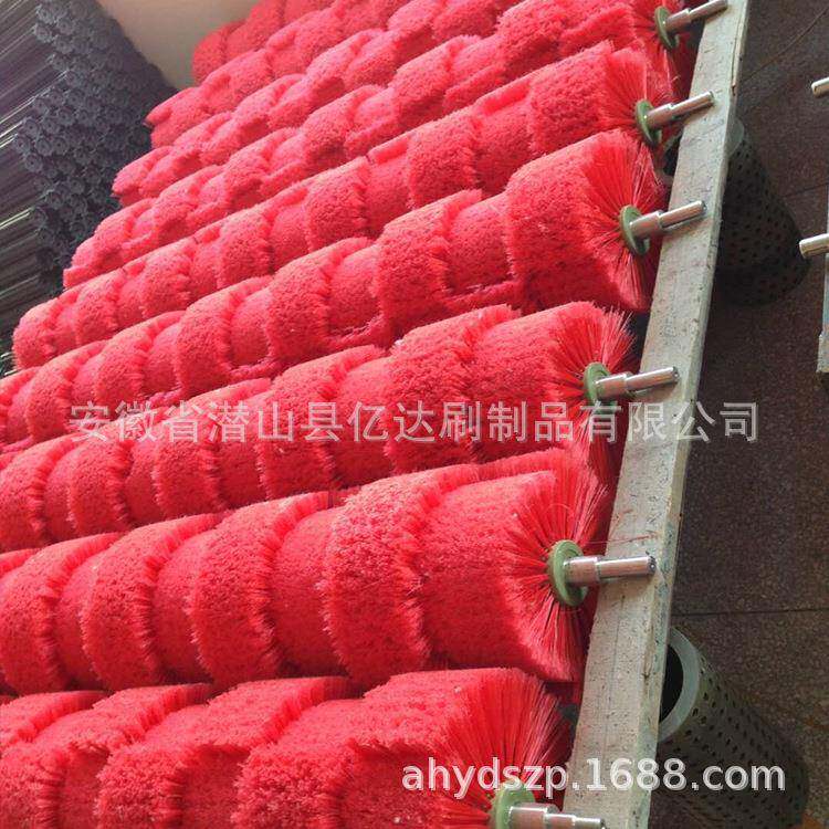 厂家工业毛刷辊洗筒车洗毛刷滚/刷尼龙机丝鬃毛清毛刷辊