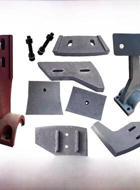 JS500/750型搅拌机叶片衬板搅拌臂搅叶刮板强制式混凝土耐磨配件