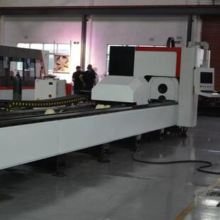 圆1经60mm 激光切管机 圆径120m手夹 3015m钣管一体机