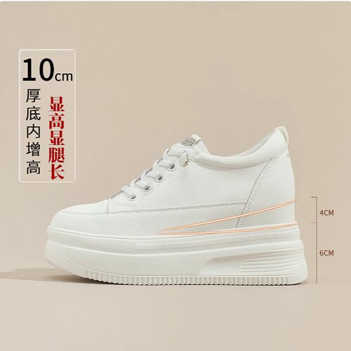 2025春季新款超火学生小白鞋软底