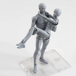 动漫模型SHF素体可动人偶学生绘画素描美术画画参考摆件figma模型