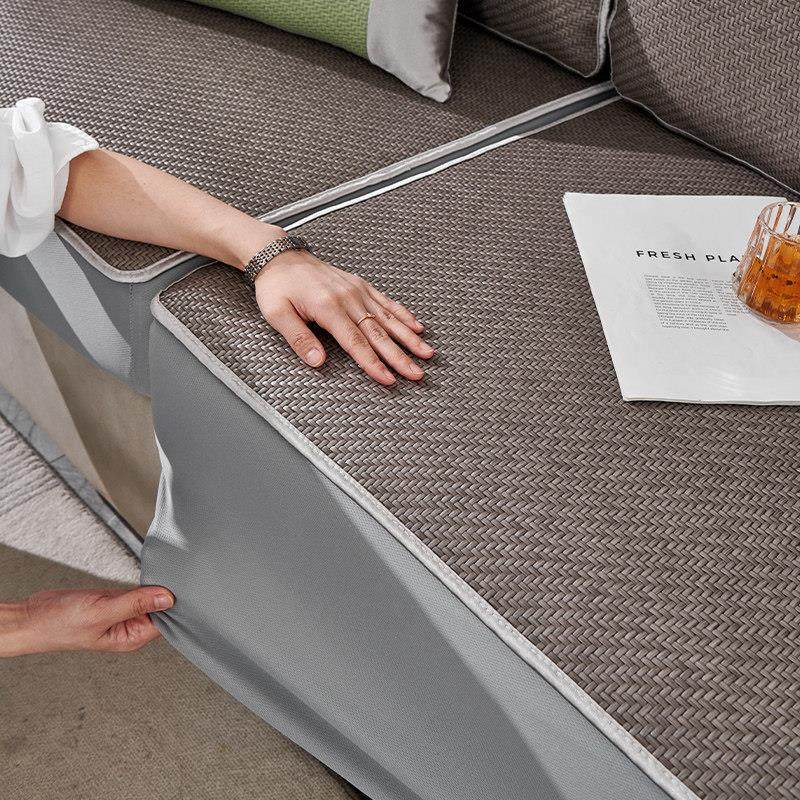 夏季PE藤席沙发套夏天凉席简约现代沙发笠靠背套,居家布艺,沙发垫,淘宝优惠券,粉丝福利购,淘宝优惠卷