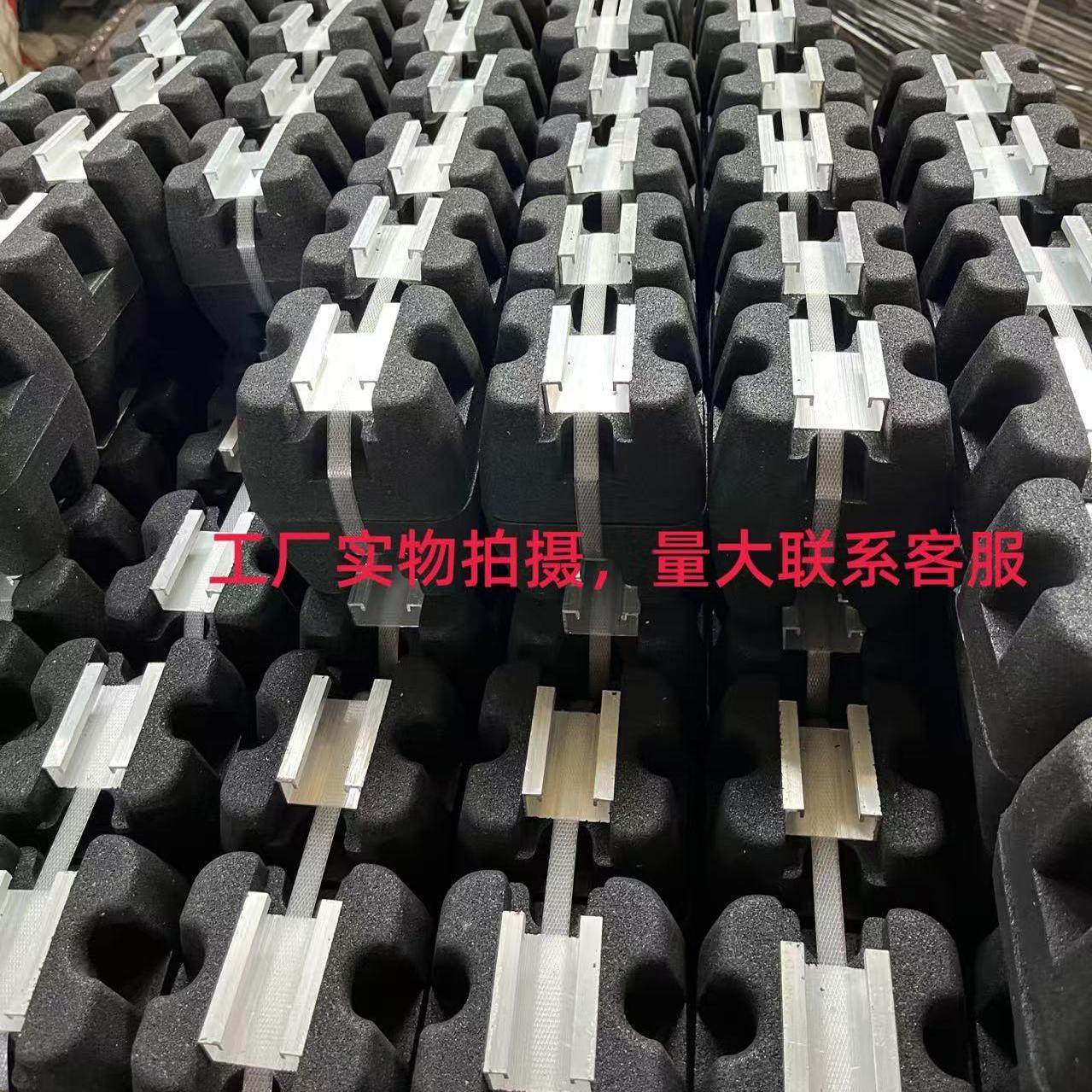 空调外机减震垫热泵暖通橡胶降噪脚垫中央空调大脚落地加高底座