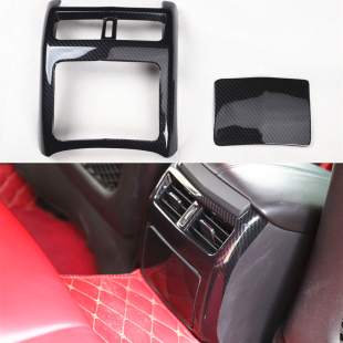 凯迪拉克ATSL桃木内饰改装 适用于14 17款 排挡门饰条5D碳纤