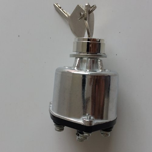 汽车装载机铲车电门锁JK406C点火开关启动钥匙预热叉车柳工通用