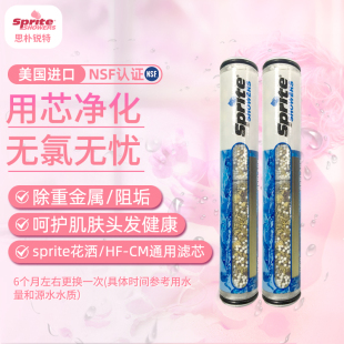 Filter Pack花洒阻垢除氯重金属沐浴净化器滤芯 Shower Sprite