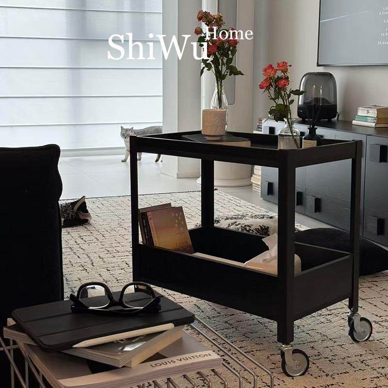 ins风沙发边柜网红铁艺推车简约旋转多层轻奢客厅移动茶几置物架,住宅家具,移动边几/推车,淘宝优惠券,粉丝福利购,淘宝优惠卷