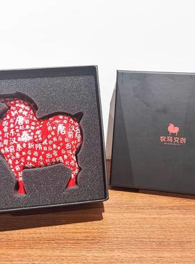 西安东西唐富贵迷你长安马桌面摆件家居创意礼品树脂工艺品礼物