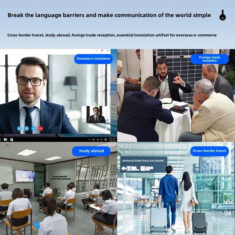 智能AI翻译机实时视频语音通话翻译同声传译手机蓝牙翻译器英日韩