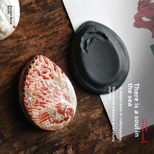 宣品书房砚台安徽元砚台端砚台宣品砚台海中有海陵砚台粗石磨老坑