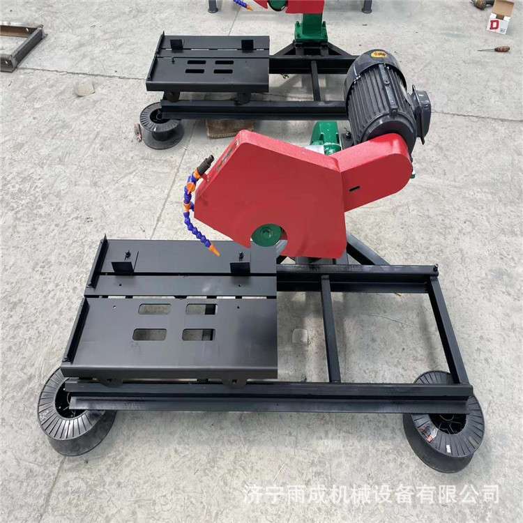水磨石方砖切割机 电动切边倒角机 石材切斜角割断机 图片 参数
