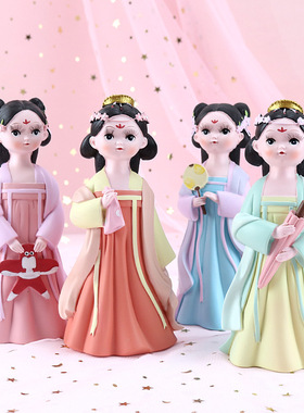 2025新品古典美女树脂摆件创意装饰闺房家居装饰品