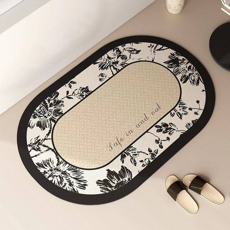 法式级感浴室地垫吸水耐脏易打理脚垫卫生间家用防滑硅藻泥地垫,居家布艺,家用脚垫,淘宝优惠券,粉丝福利购,淘宝优惠卷