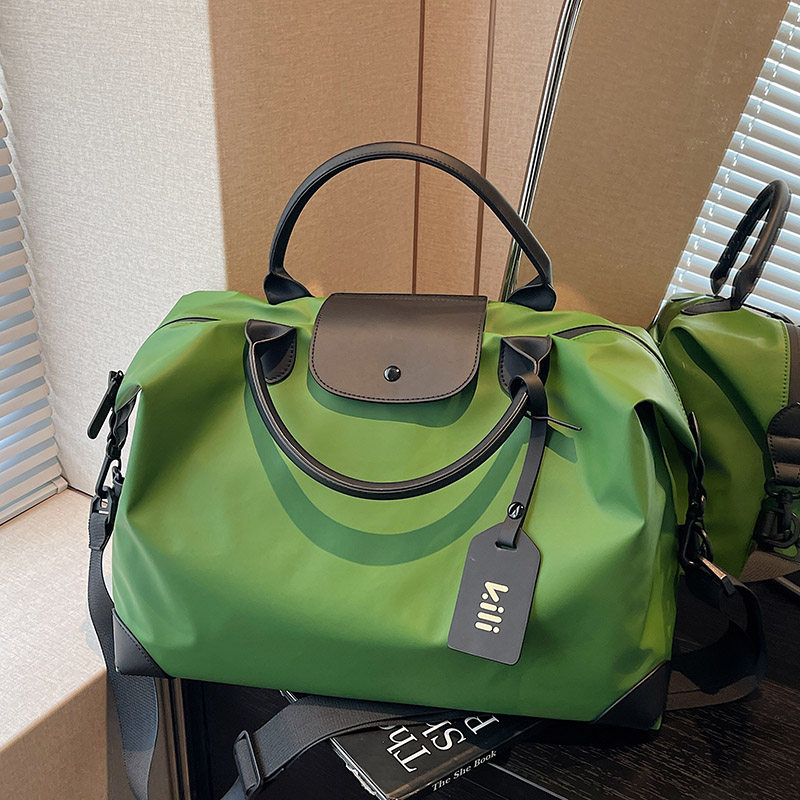 旅行包女行李箱附加包女高颜值手提斜挎包轻便短途健身包男可登机