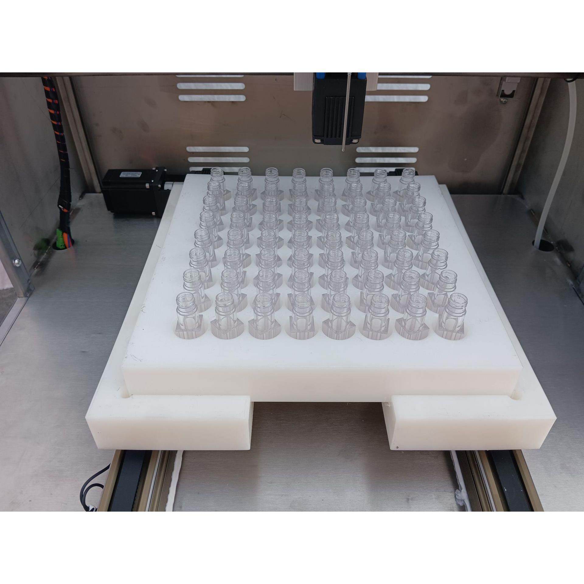 2克凝胶眼影闪粉西林瓶玻璃瓶流体膏体小棕瓶高精密陶瓷泵灌装机