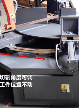 供应G4253角度带锯床可以切割金属下料不同角度45度带锯床