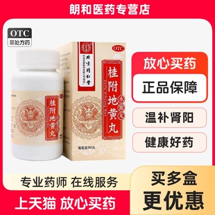 北京同仁堂 桂附地黄丸 360丸 温补肾阳不足腰膝酸冷