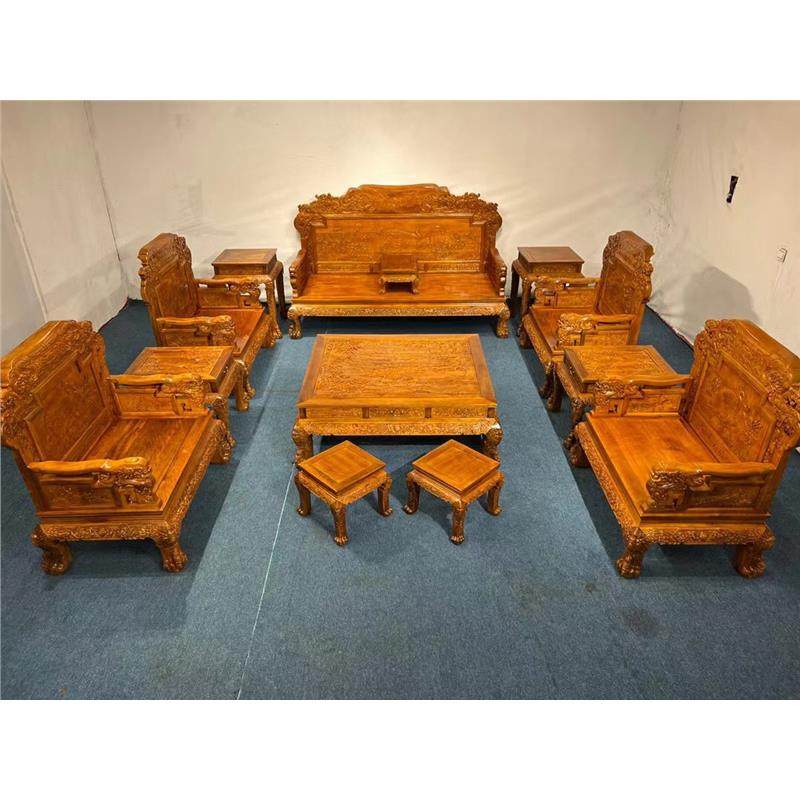 沙发古客厅沙发红木木家具古典实组合中式楠木套装金丝椅凳孔雀,住宅家具,红木沙发,淘宝优惠券,粉丝福利购,淘宝优惠卷