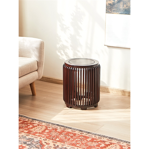 新中式鼓凳实木矮家用圆客